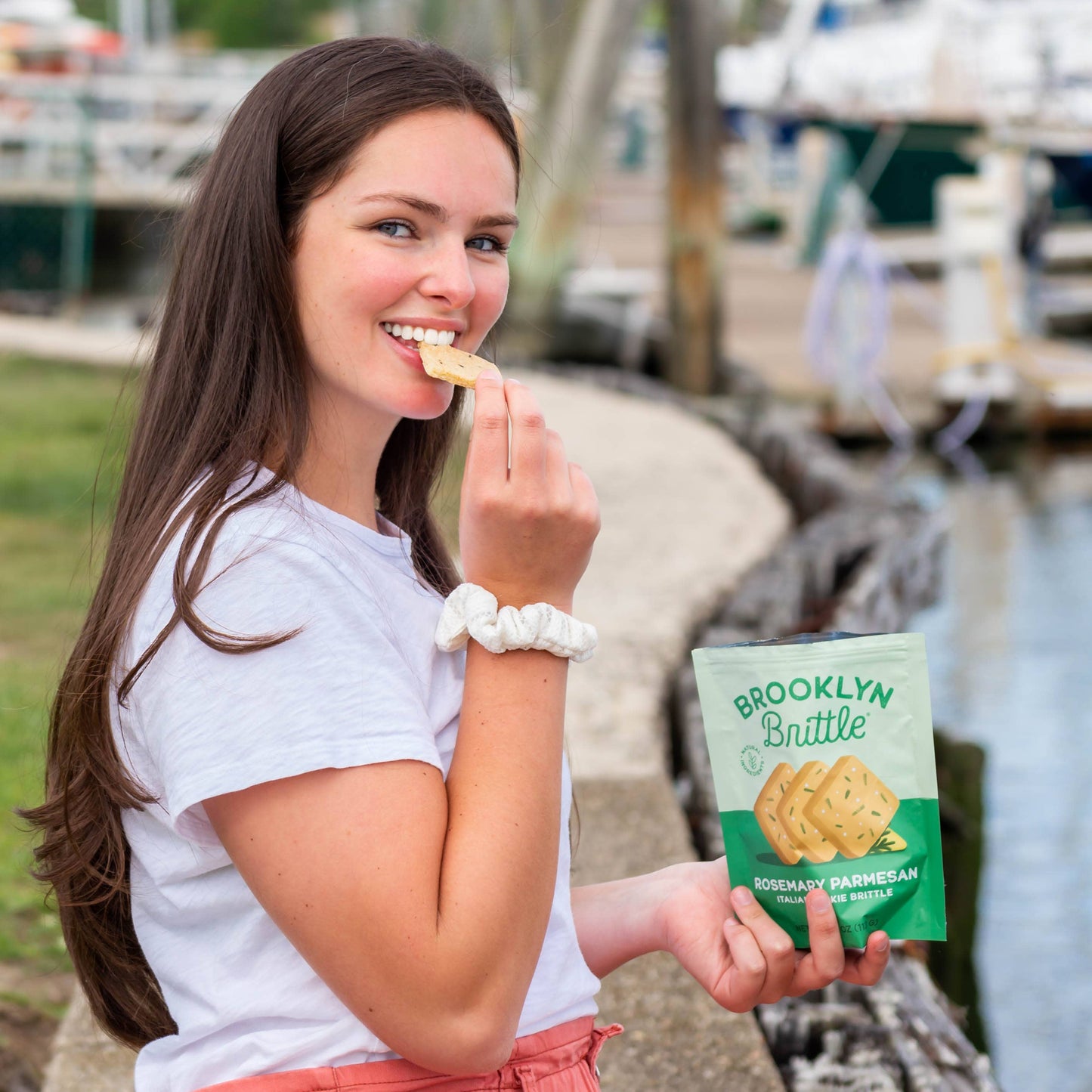 Rosemary Parmesan Cookie Brittle