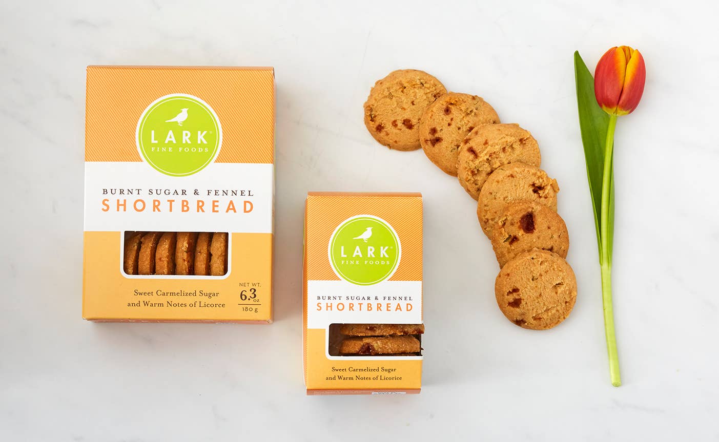 Burnt Sugar Shortbread "Petit Paquet"