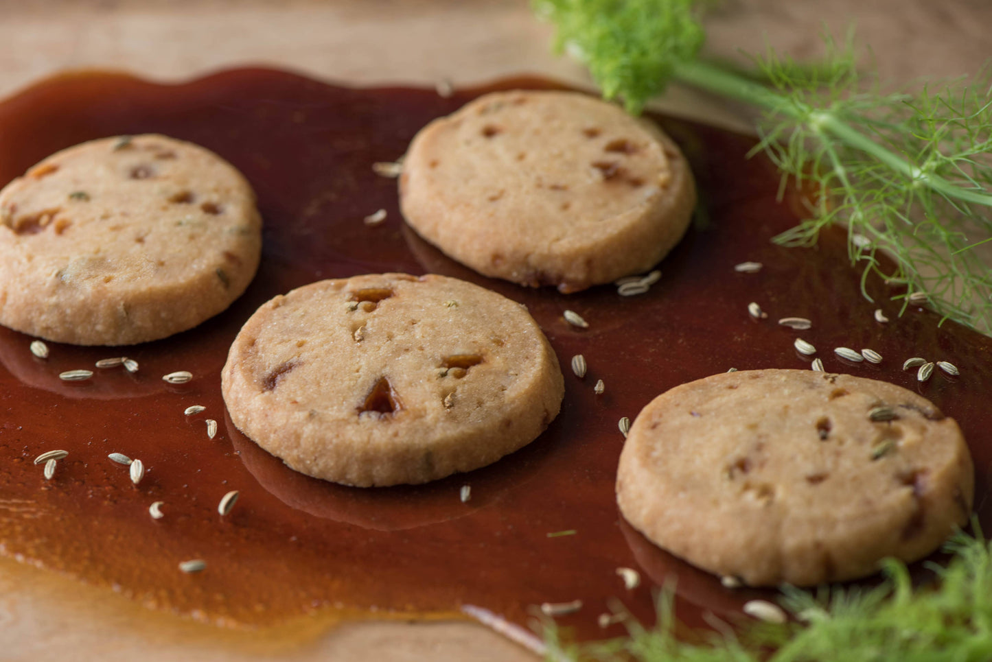 Burnt Sugar Shortbread "Petit Paquet"