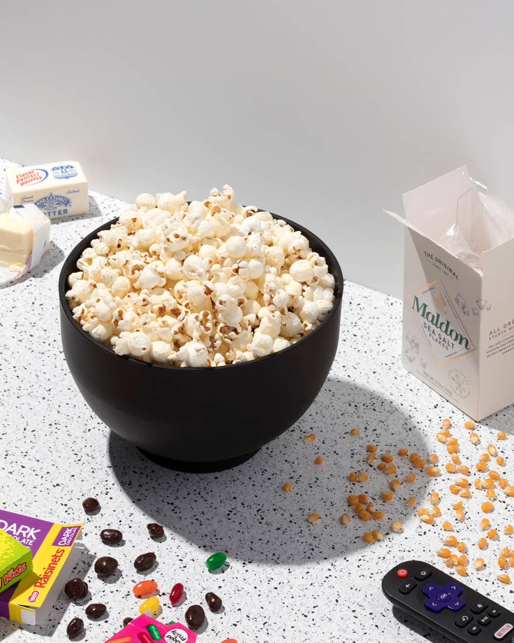 Standard Size Popcorn Popper - Silicone Reusable Maker: Red / Standard
