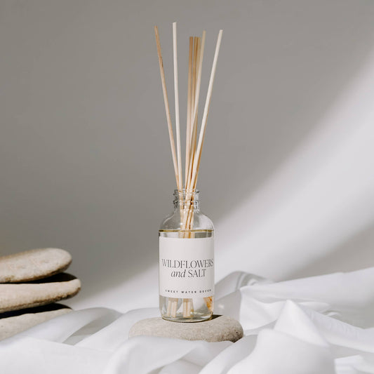 Wildflowers and Salt Reed Diffuser- Gifts & Home Decor