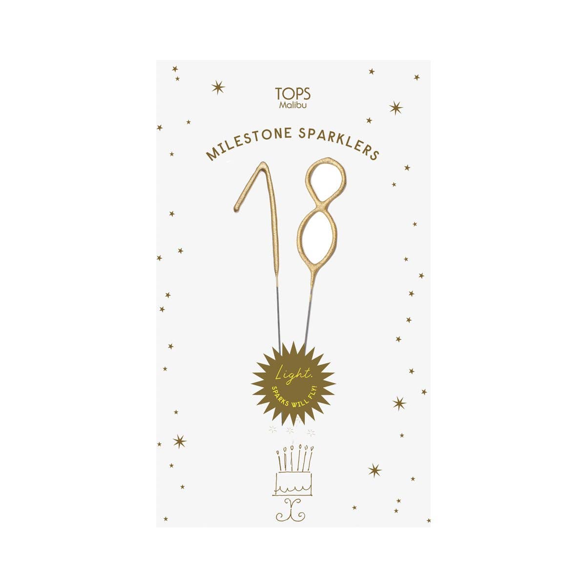 Milestone Sparklers: Milestone Sparkler - 60