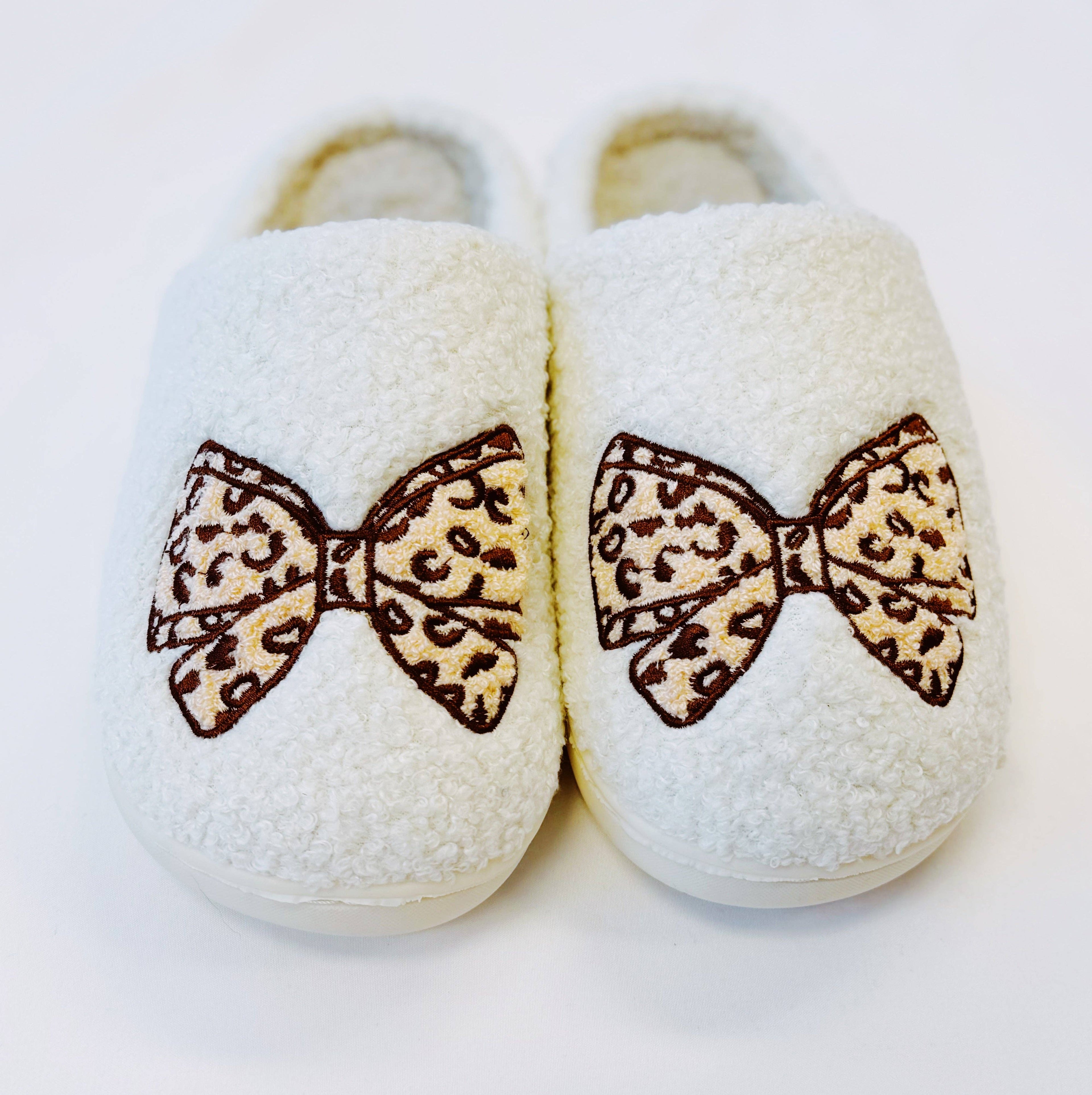 Emily Bow Cozy Lounge Slippers: S/M