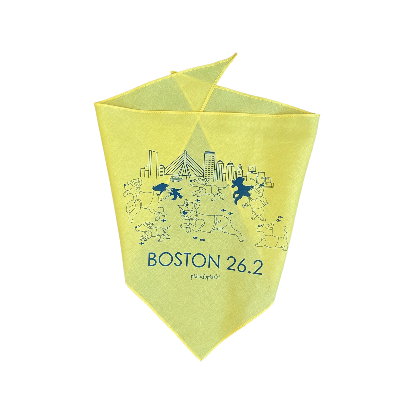 Boston 26.2 Dog Bandana