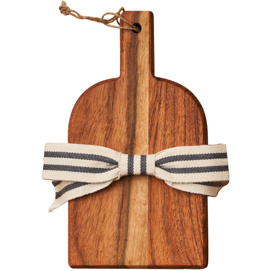 Acacia Heirloom Mini Cheese Board Set of 3 - 8x4.25": Brown