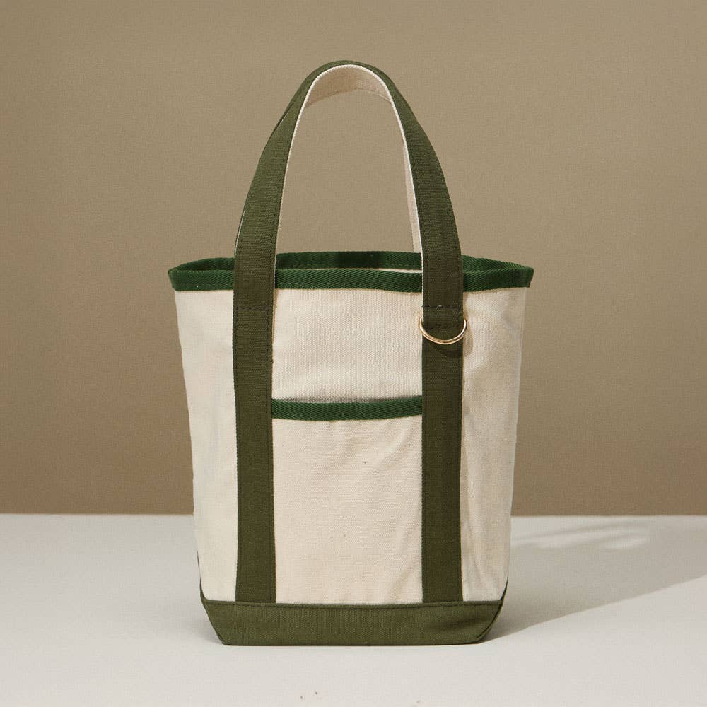 Small Multi Purpose Canvas Tote Bag
: Red
