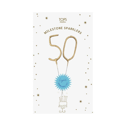 Milestone Sparklers: Milestone Sparkler - 50