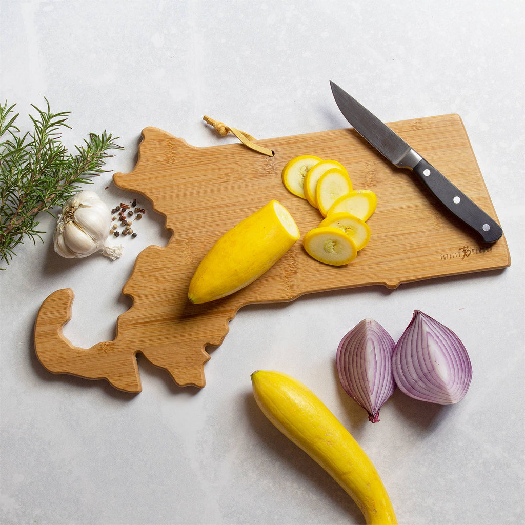 Massachusetts Cutting Board with Artwork by Fish Kiss™