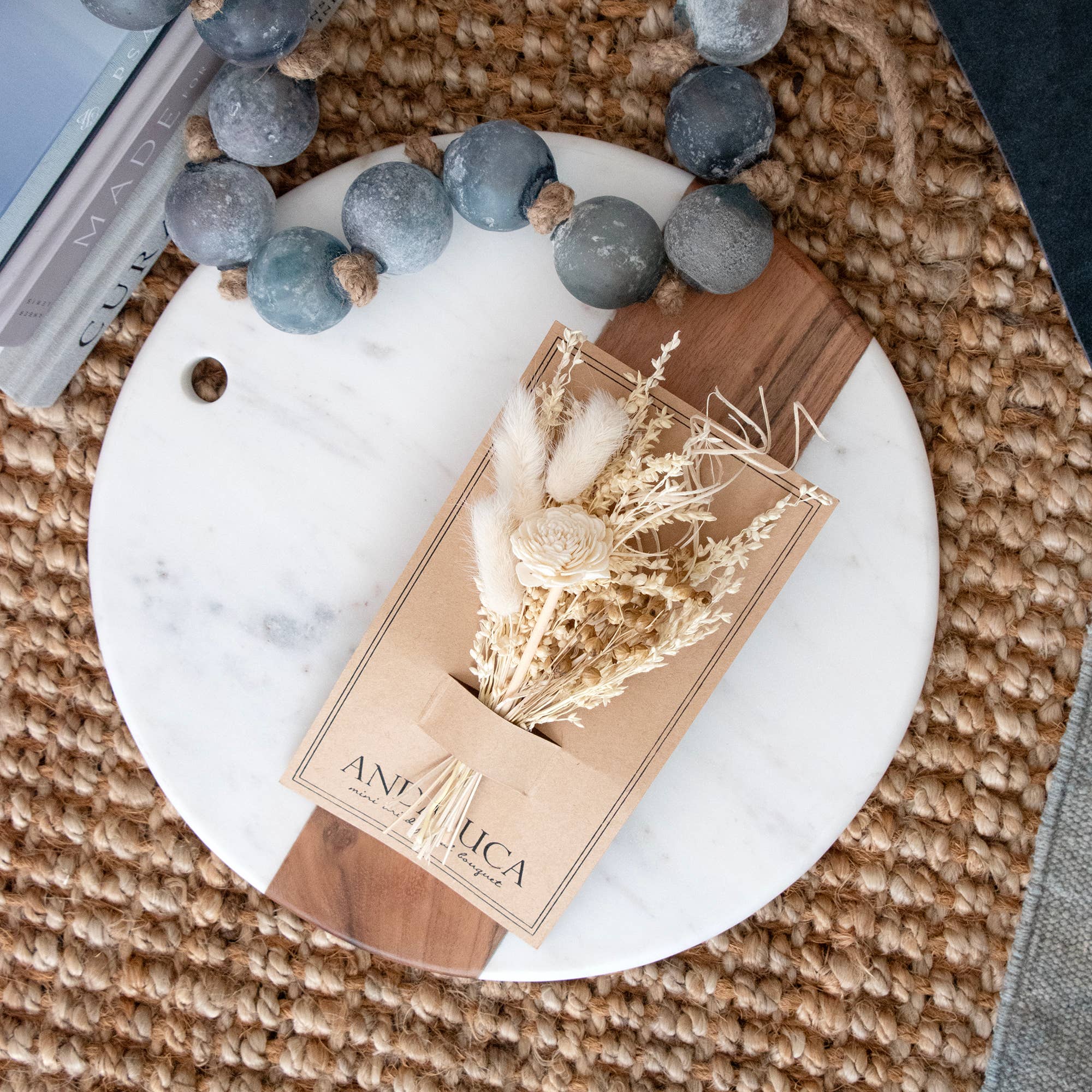 Ivory Wildflower Mini Bouquet #141