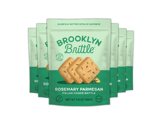 Rosemary Parmesan Cookie Brittle