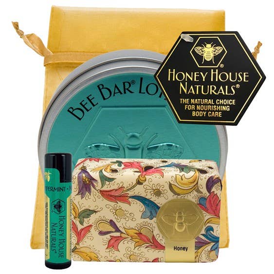 Soap Gift Set - 3 Piece: Large Lotion, Soap & Lip: Natural and Natural