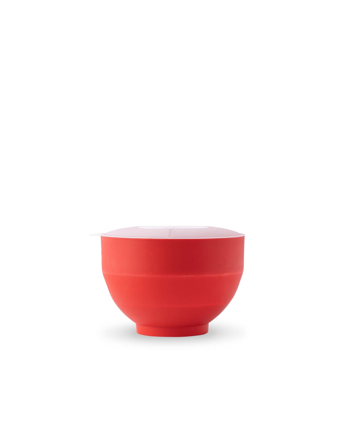Standard Size Popcorn Popper - Silicone Reusable Maker: Red / Standard
