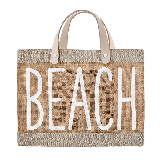 Farmer's Market Mini Tote - Beach