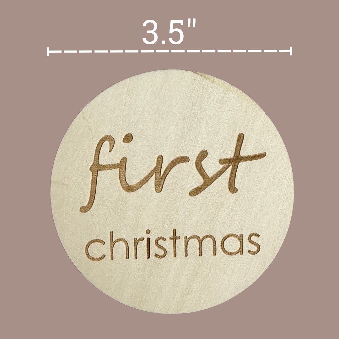 Baby Monthly Milestone Photo Prop Cards (24 milestones)