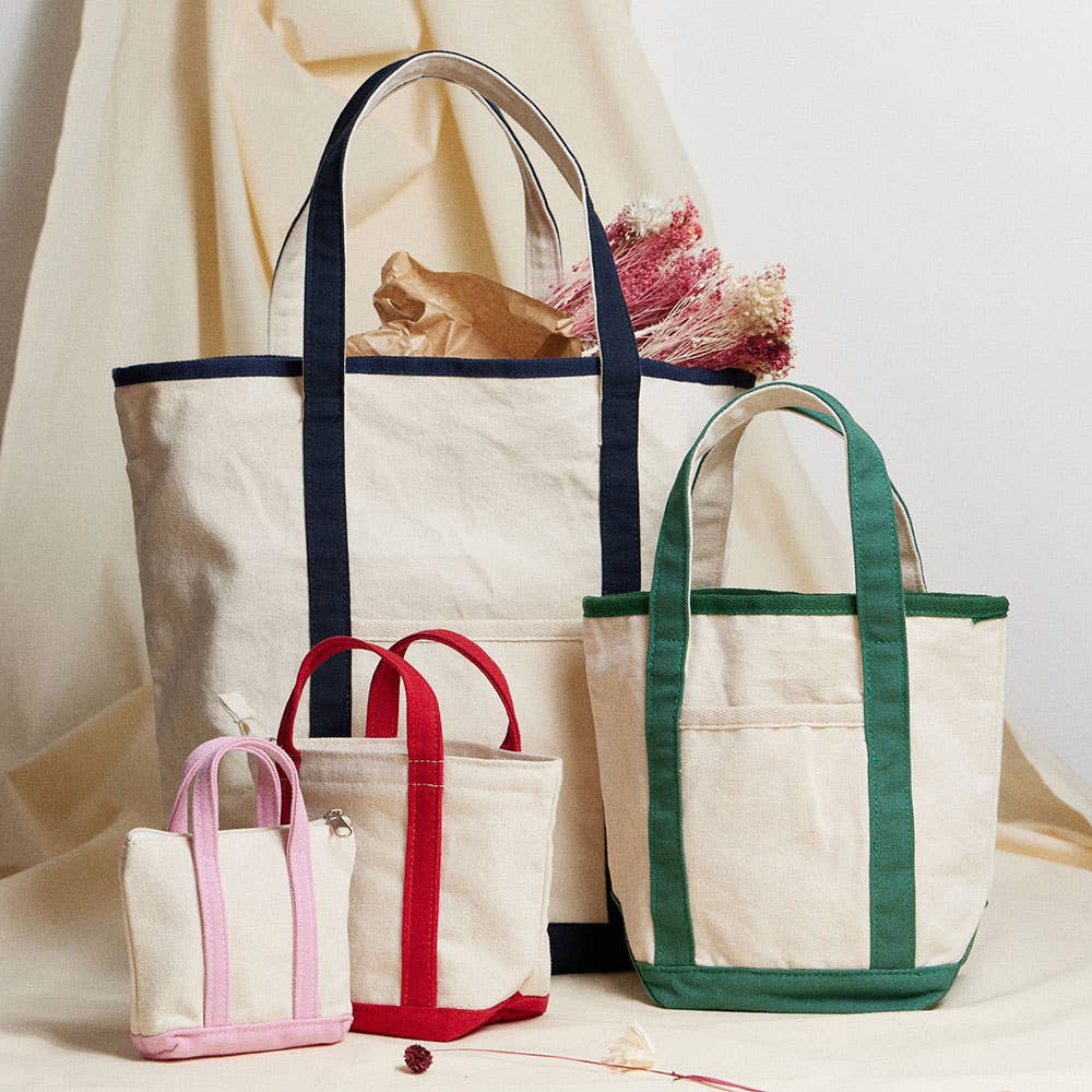 Small Multi Purpose Canvas Tote Bag
: Red