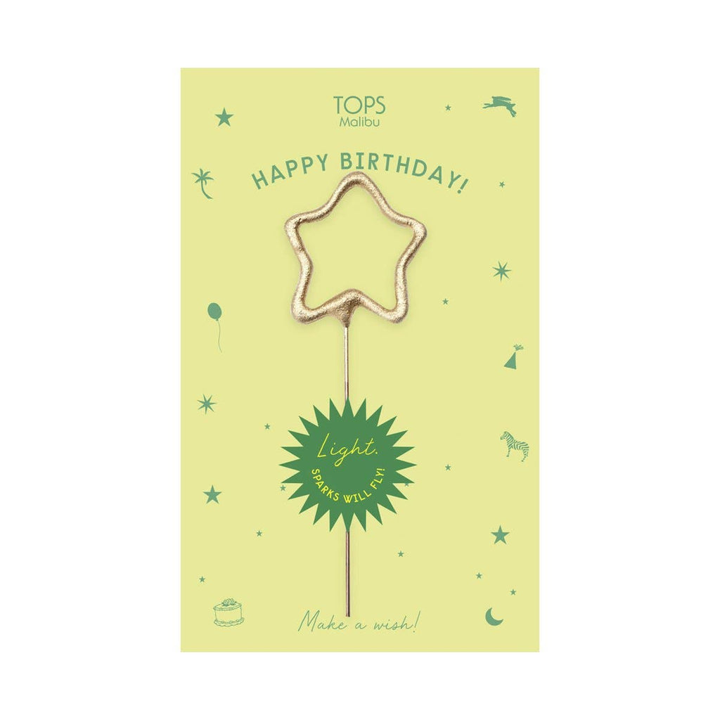 Sparkler Card Happy Birthday Asst. Color