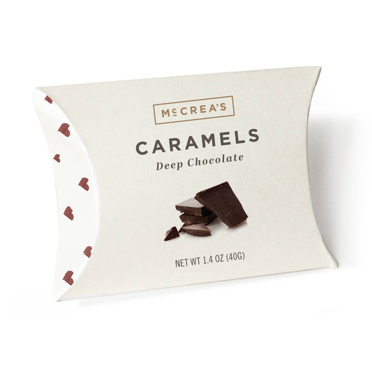 Caramels Pillow Box - Deep Chocolate