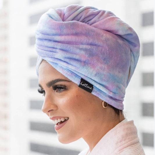 Microfiber Towel Twist: Tie Dye