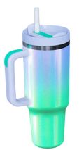 Stainless Steel Tumbler in Mermaid Ombré
